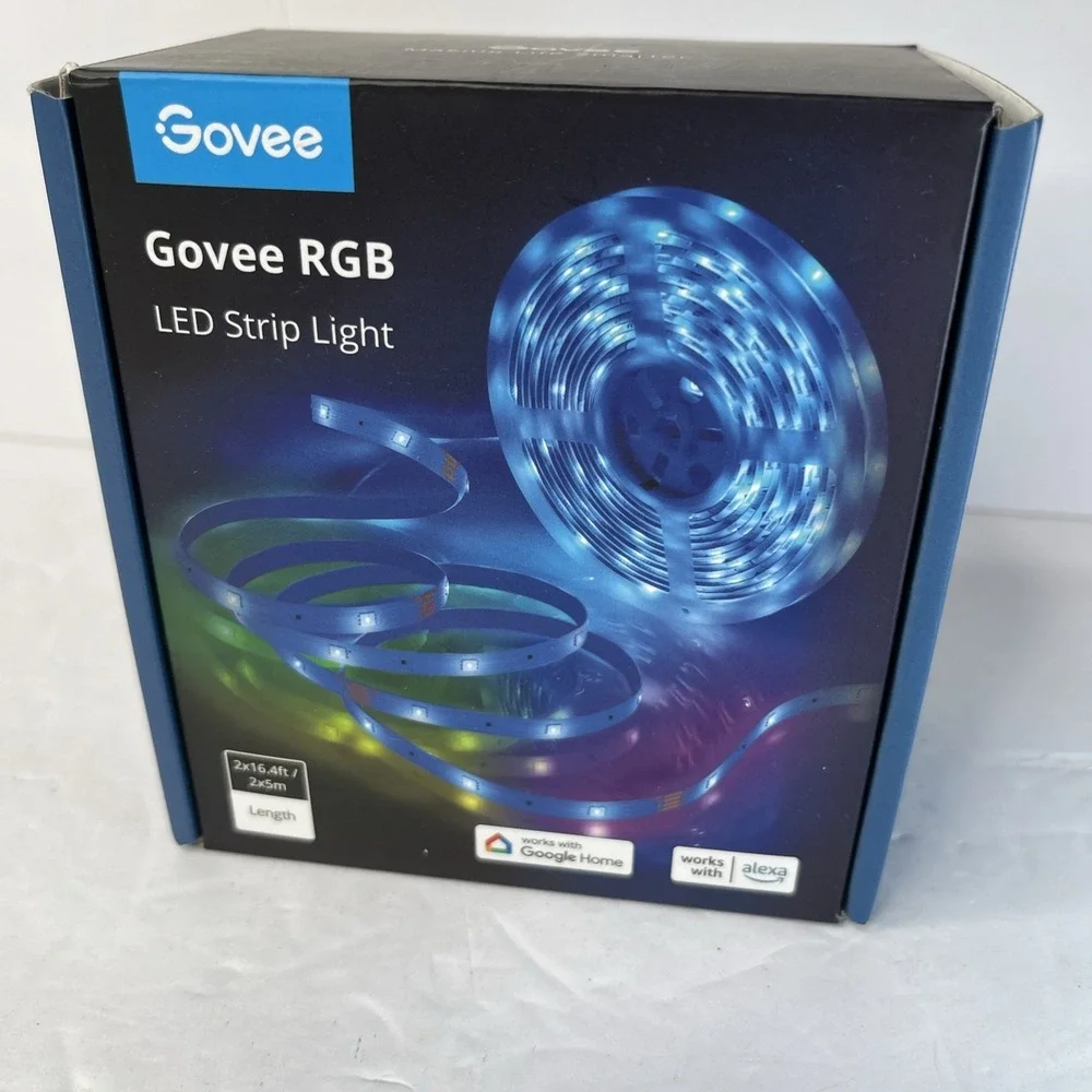 LED Strip Light RGB Length 2 x 16.4ft 2 x 5m Govee H6110 Sealed